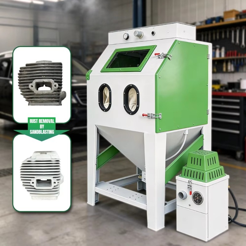 Sandblaster Cabinet - Sandblasting Machine Industrial Dustless Sandblasting Machine