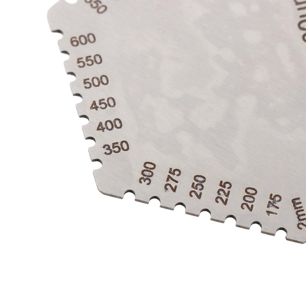 Paint Coating Hexagon Wet Film - Paint Thickness Gauge ulasan dan harga