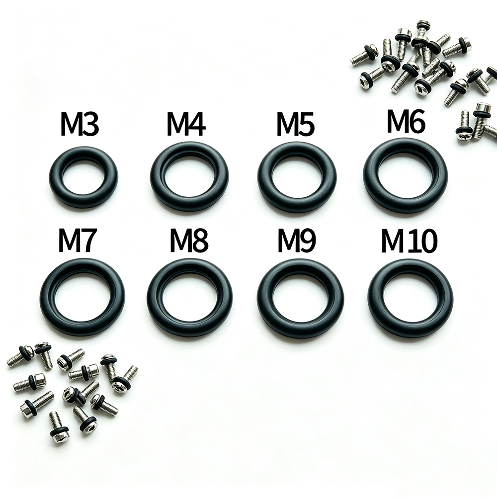 Black Rubber O-Ring Kit M3- M1 - Auto Repair Cs ulasan dan harga