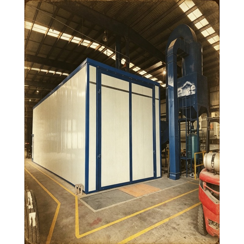 Sand Shot Blasting Room/Cabine - Sandblaster Cabinet ulasan dan harga