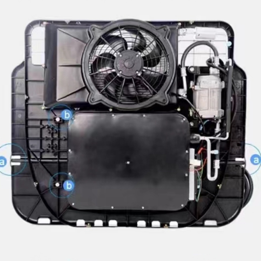 24V Truck Sleeper Parking Cool - Air Compressor ulasan dan harga
