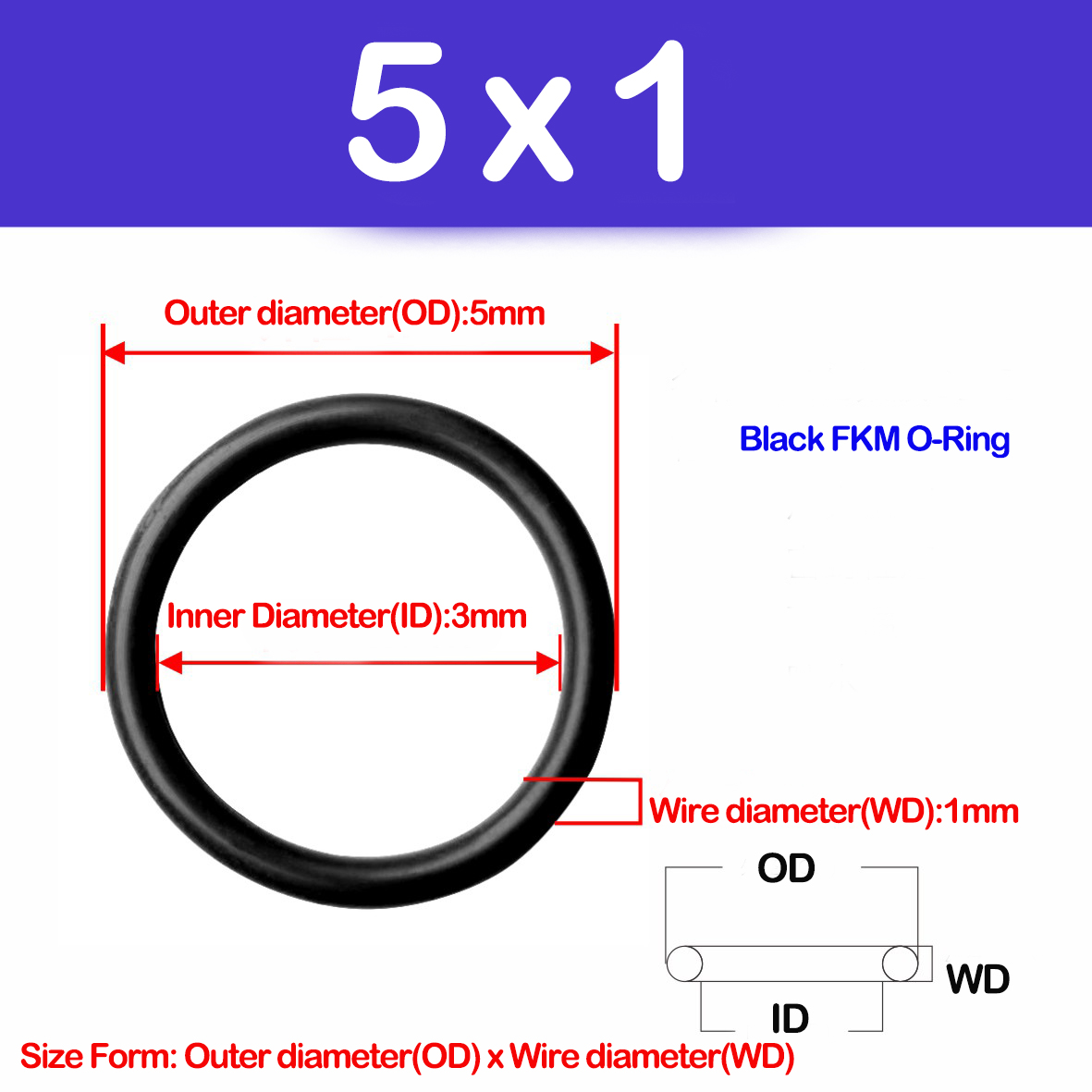 WD CS 1/1.2/1.5mm,NBR O Ring S - Auto Repair Cs ulasan dan harga
